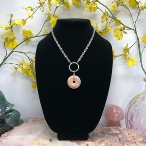 Hand Crafted Fossil Coral Necklace